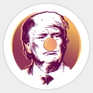 The Clown President Sticker